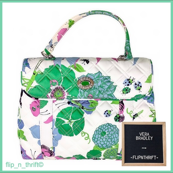 🏷NWT VERA BRADLEY Nicole Sateen Bag - Picture 1 of 7